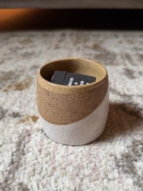HANDMADE STUDIO CERAMIC POTTERY SMALL CATCHALL TRINKET BOWL PLANT POT